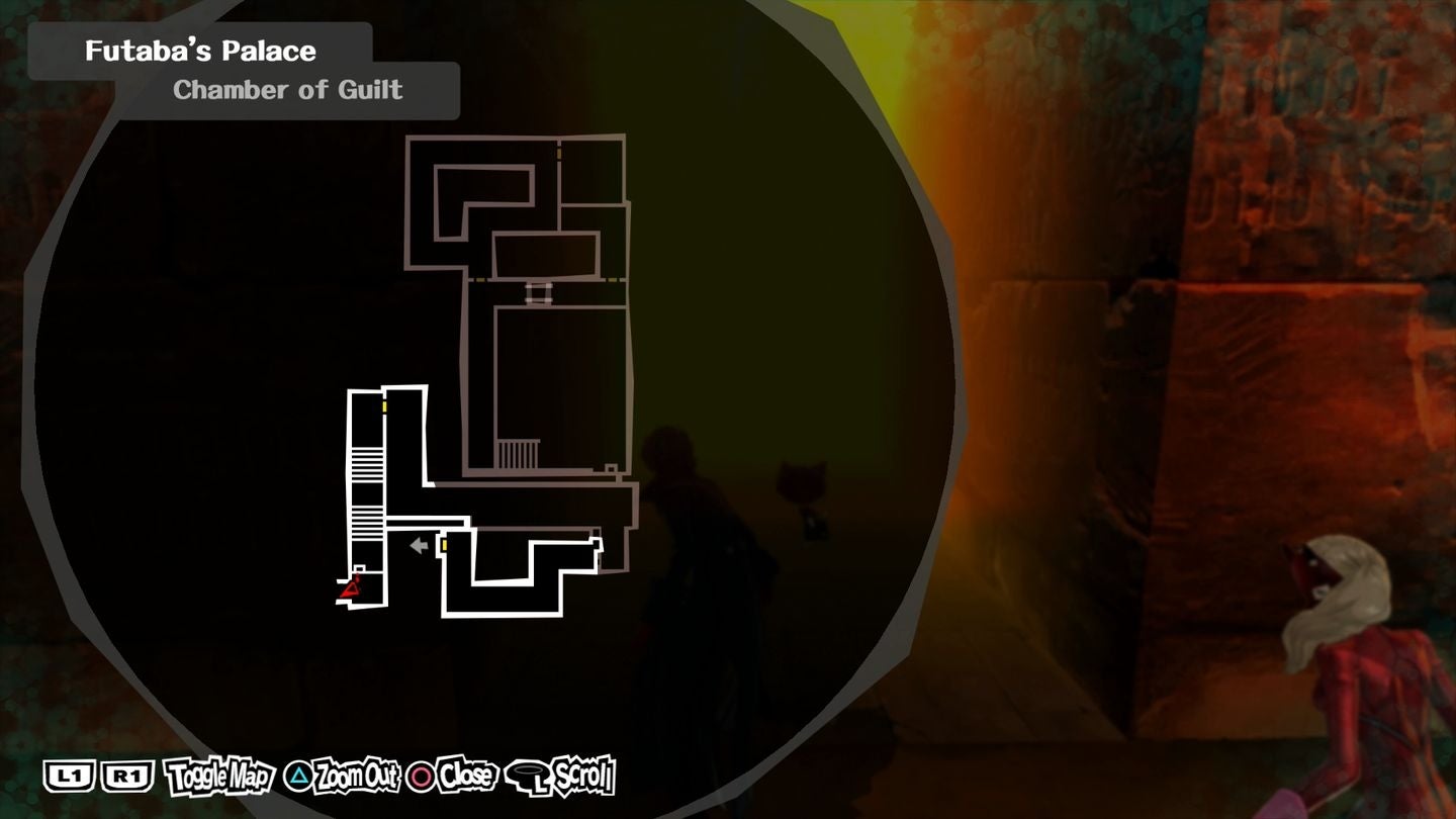 Persona 5 Futaba Palace dungeon Great Corridor puzzles, Chamber of